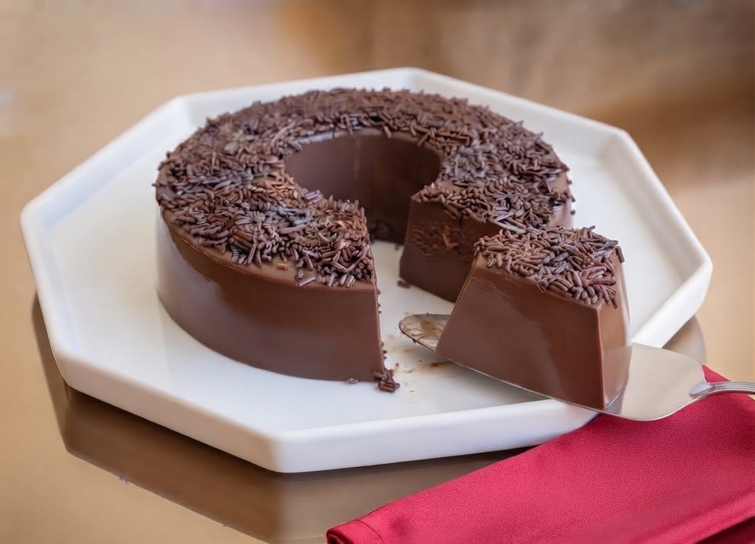 Pudim de Brigadeiro